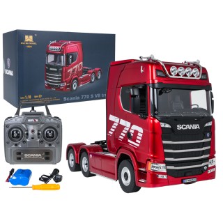 SCANIA 770S R/C truck 1:18 Červený