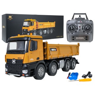 R/C sklápěč žlutý 1:14